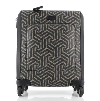 Gucci Carry On Rolling Luggage Printed GG Coated Canvas