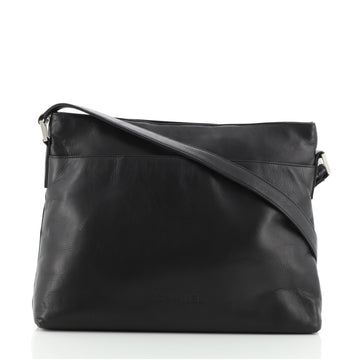 Chanel Vintage Logo Tote Leather Medium