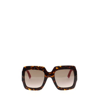 Gucci Interlocking G Oversized Square Sunglasses Acetate