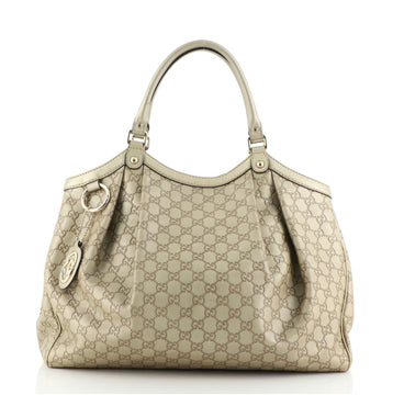 Gucci Sukey Tote Guccissima Leather Large