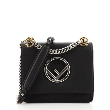 Fendi Kan I F Shoulder Bag Leather Small