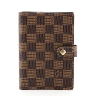 Louis Vuitton Ring Agenda Cover Damier PM