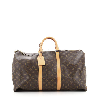 Louis Vuitton Keepall Bag Monogram Canvas 55