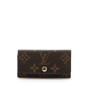 Louis Vuitton 4 Key Holder Monogram Canvas