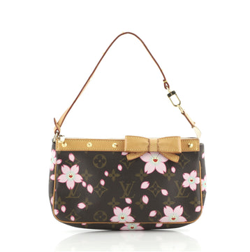 Louis Vuitton Pochette Accessoires Limited Edition Cherry Blossom Monogram