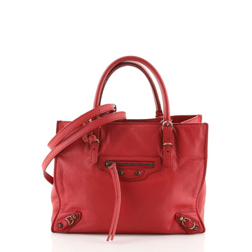 Balenciaga Papier A4 Classic Studs Bag Leather Mini
