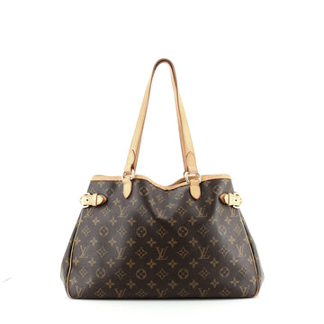 Louis Vuitton Batignolles Handbag Monogram Canvas Horizontal