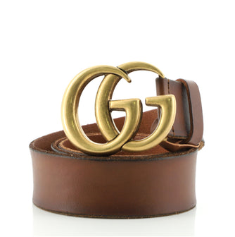 Gucci GG Marmont Belt Leather Wide