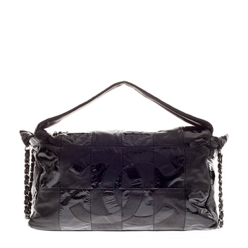 Chanel Brooklyn Leather Patchwork Convertible Hobo