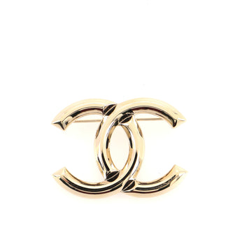 Chanel CC Brooch Metal