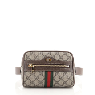 Gucci Ophidia Belt Bag GG Coated Canvas Small