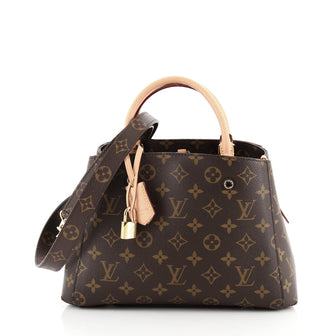 Louis Vuitton Montaigne Handbag Monogram Canvas BB