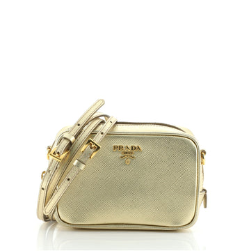 Prada Camera Shoulder Bag Saffiano Leather Small