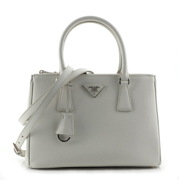 Prada Galleria Double Zip Tote Saffiano Leather Medium