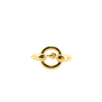 Hermes Horsebit Scarf Ring Metal
