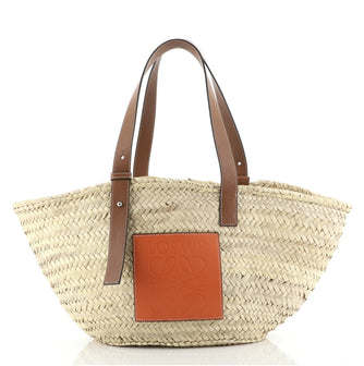 Loewe Basket Tote Raffia Medium