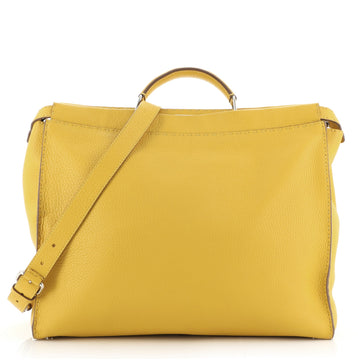 Fendi Selleria Peekaboo Bag Grainy Leather Large