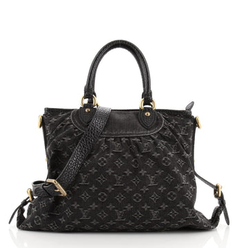 Louis Vuitton Neo Cabby Handbag Denim GM