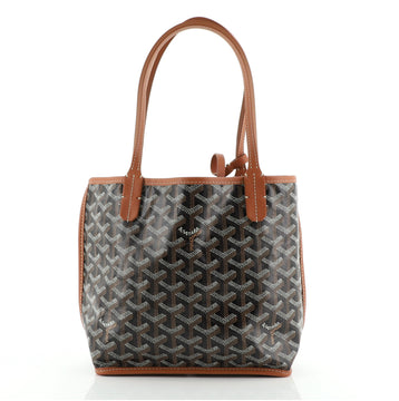 Goyard Anjou Reversible Tote Coated Canvas Mini