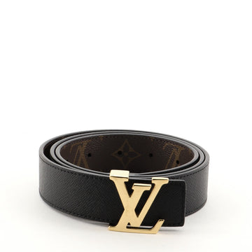 Louis Vuitton LV Initiales Reversible Belt Monogram Taigarama Wide