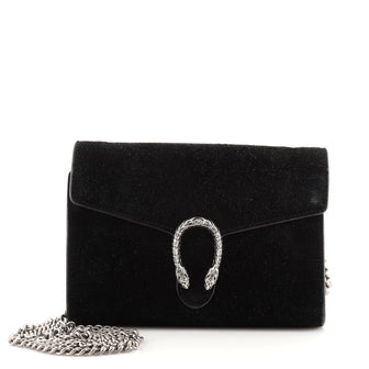 Gucci Dionysus Chain Wallet Suede Small