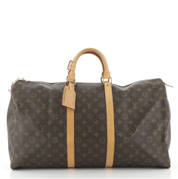 Louis Vuitton Keepall Bag Monogram Canvas 55