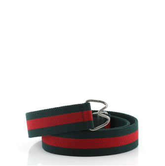 Gucci Web Belt Elastic with Metal Medium