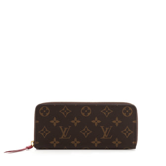 Louis Vuitton Clemence Wallet Monogram Canvas