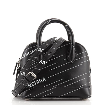 Balenciaga Ville Bag Printed Leather XXS