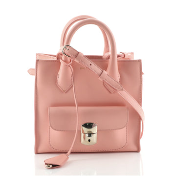 Balenciaga Padlock All Afternoon Tote Leather Mini