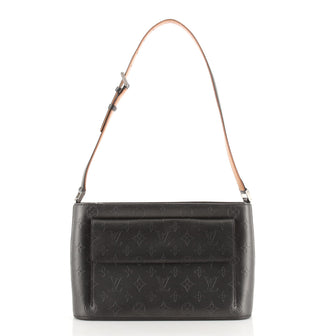 Louis Vuitton Mat Allston Handbag Monogram Vernis