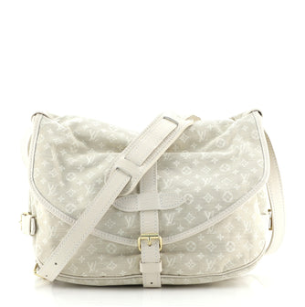 Louis Vuitton Saumur Handbag Mini Lin 30