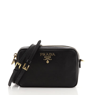 Prada Camera Shoulder Bag Saffiano Leather Small