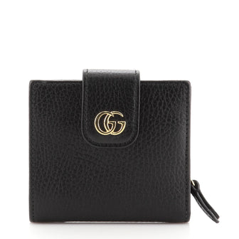 Gucci GG Marmont Wallet Leather Compact