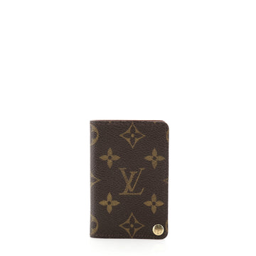 Louis Vuitton Slim Pocket Card Holder Monogram Canvas
