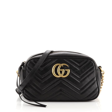 Gucci GG Marmont Shoulder Bag Matelasse Leather Small