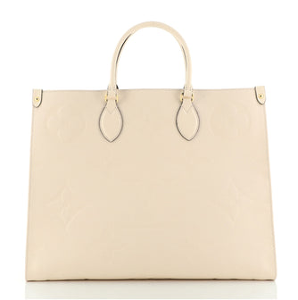 Louis Vuitton OnTheGo Tote Limited Edition Monogram Empreinte Giant GM