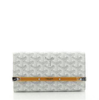 Goyard Monte Carlo Clutch Coated Canvas Mini
