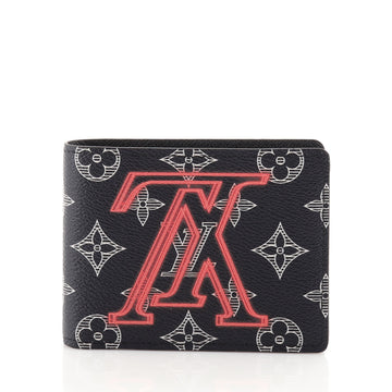 Louis Vuitton Multiple Wallet Limited Edition Upside Down Monogram Ink