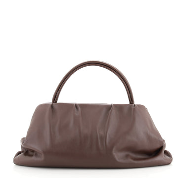 Celine Purse Top Handle Bag Leather Medium