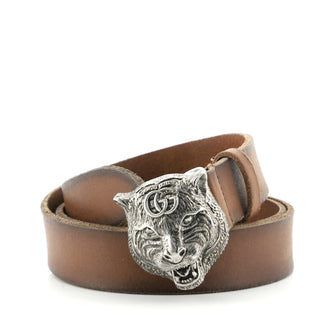 Gucci Animalier Belt Leather Thin