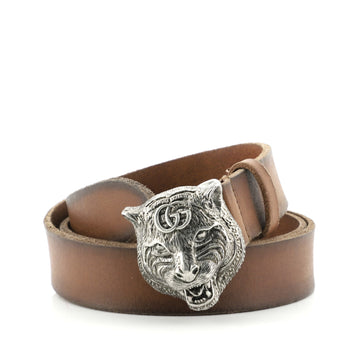 Gucci Animalier Belt Leather Thin