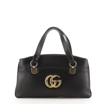 Gucci Arli Top Handle Bag Leather Large
