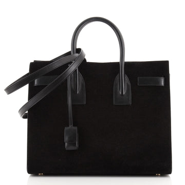 Saint Laurent Sac de Jour Bag Suede Small