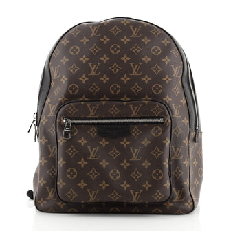 Louis Vuitton Josh Backpack Macassar Monogram Canvas
