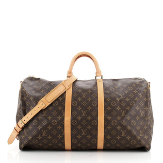 Louis Vuitton Keepall Bandouliere Bag Monogram Canvas 55