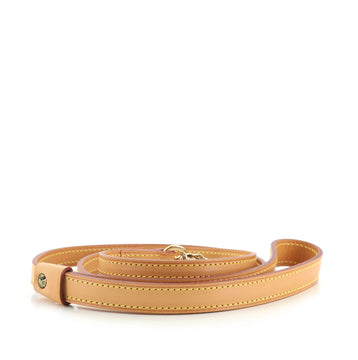 Louis Vuitton Baxter Dog Leash Vachetta Leather MM