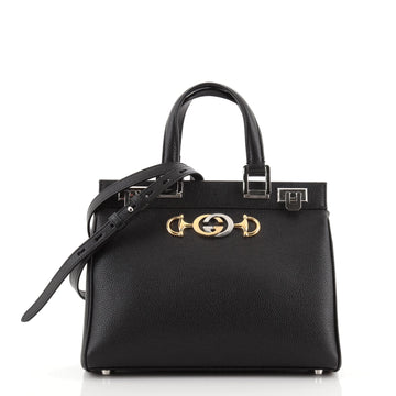 Gucci Zumi Top Handle Bag Leather Small