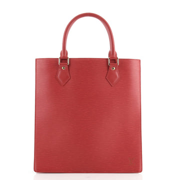 Louis Vuitton Sac Plat Handbag Epi Leather PM