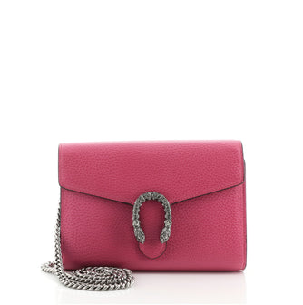 Gucci Dionysus Chain Wallet Leather with Embellished Detail Small